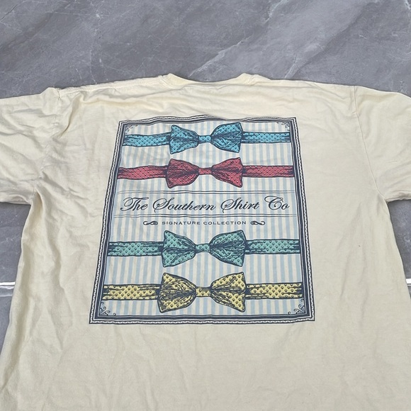 Women's The Southern Shirt Company Comfort Colors Long Sleeve Shirt With Bowties - Picture 12 of 15